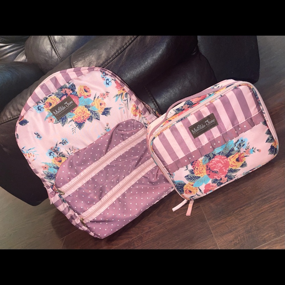 Back pack and lunch box